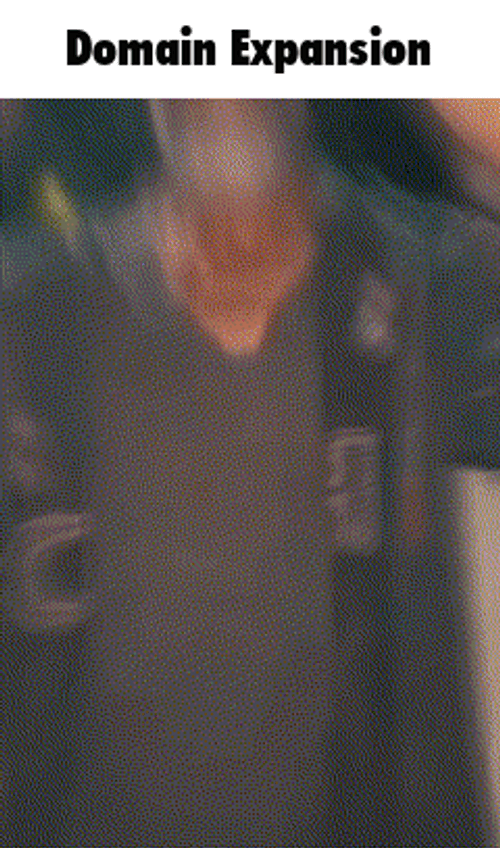 Satoru Gojo Amazing Face Edit Domain Expansion GIF