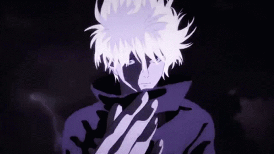 Satoru Gojo Mesmerizing Transitions GIF