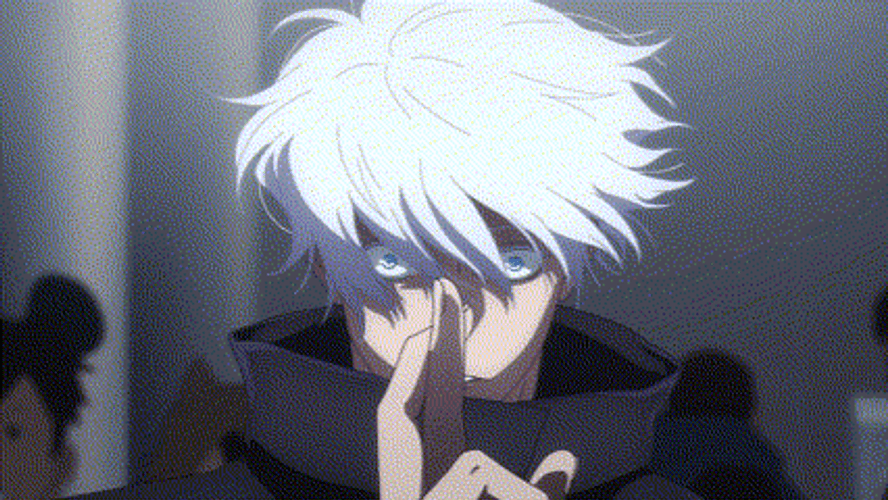 Satoru Gojo Serious Domain Expansion Infinite Void GIF