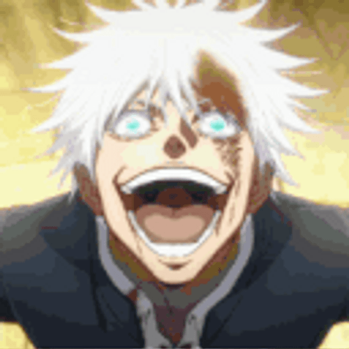 Satoru Gojo Wicked Laugh Jujutsu Kaisen GIF