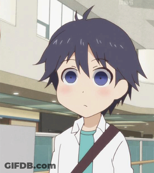 Satoshi Nagino Flustered Love Lab Anime GIF