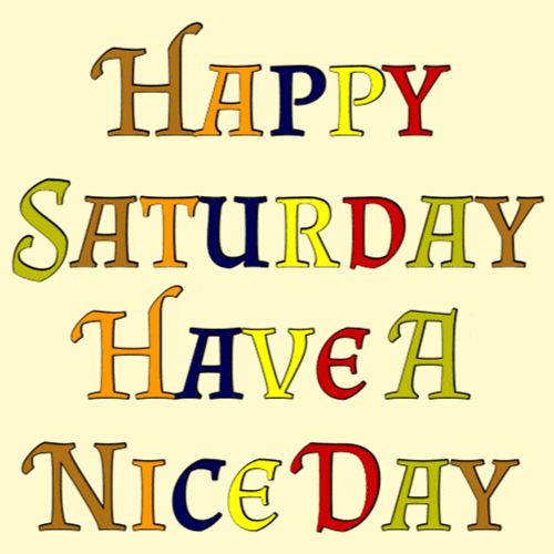 Saturday Happy Saturday GIF