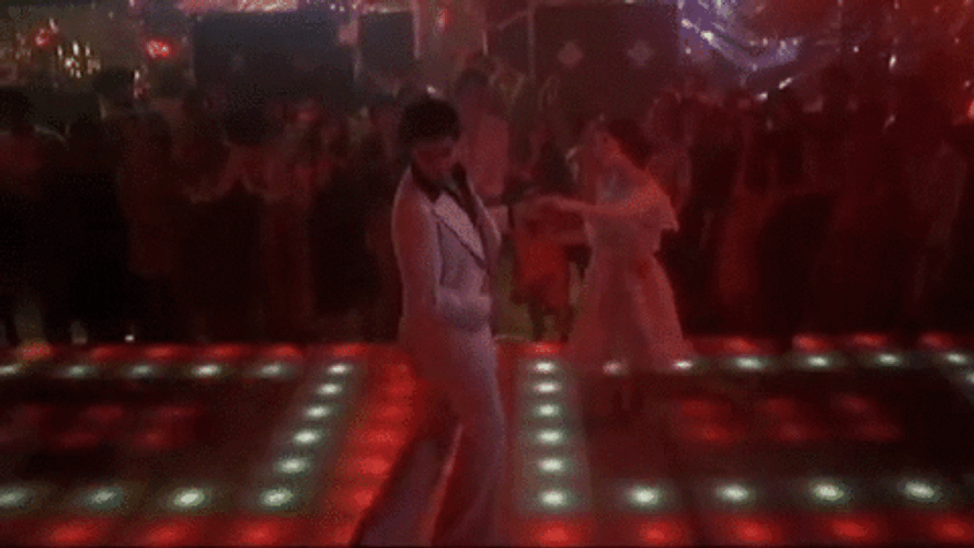 Saturday Night Fever Partner Dance GIF