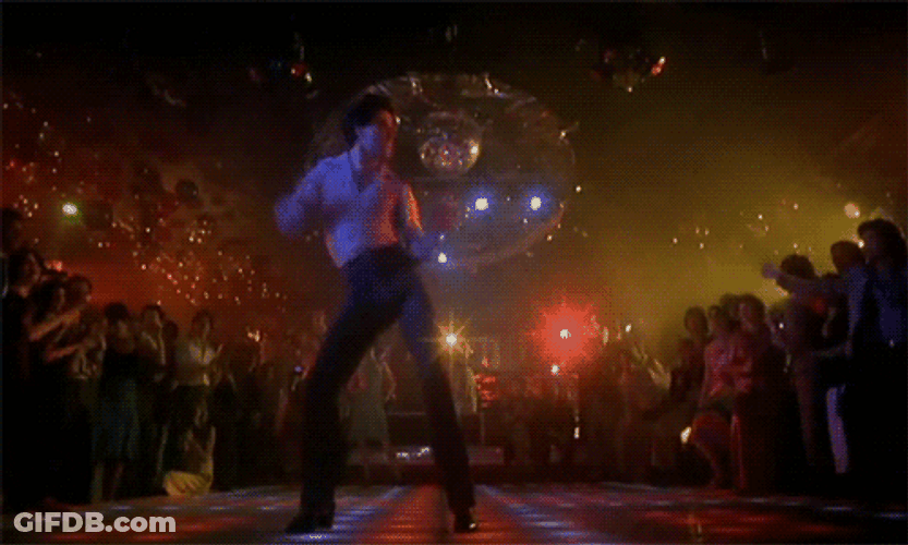 Saturday Night Fever Twerking GIF