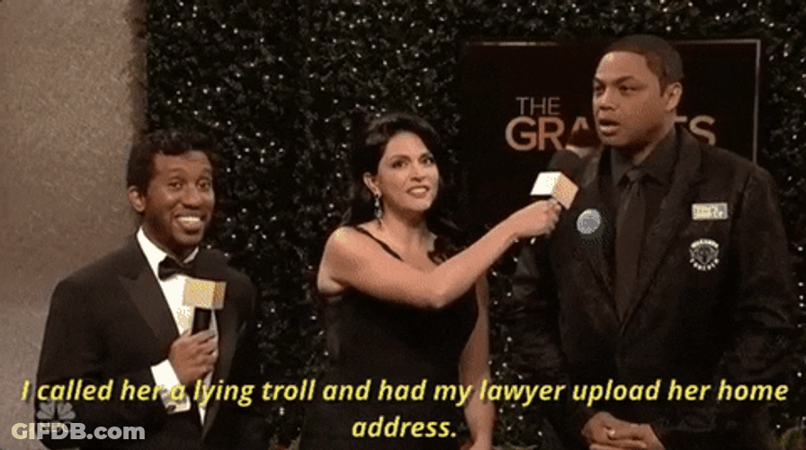 Saturday Night Live All Black Fit GIF