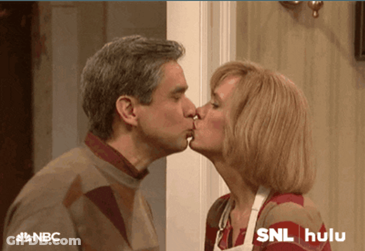 Saturday Night Live Shawty Bae Kiss GIF