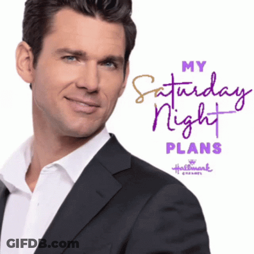 Saturday Night Plans Man In White Shirt Suit GIF