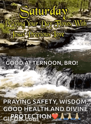 Saturday Prayer With Jesus GIF