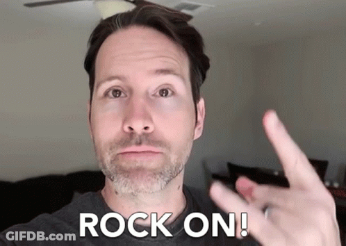 Saturday Rocks On Yellow Background With Superman GIF