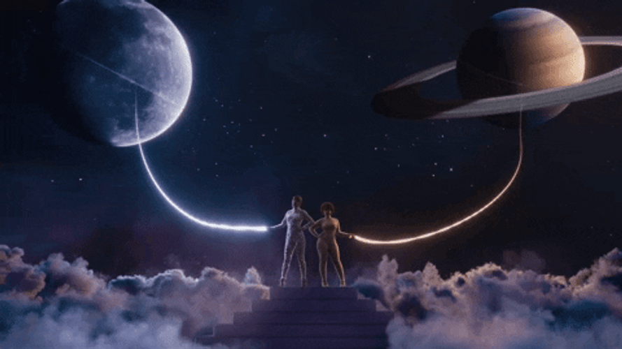 Saturn Karma Music Video GIF