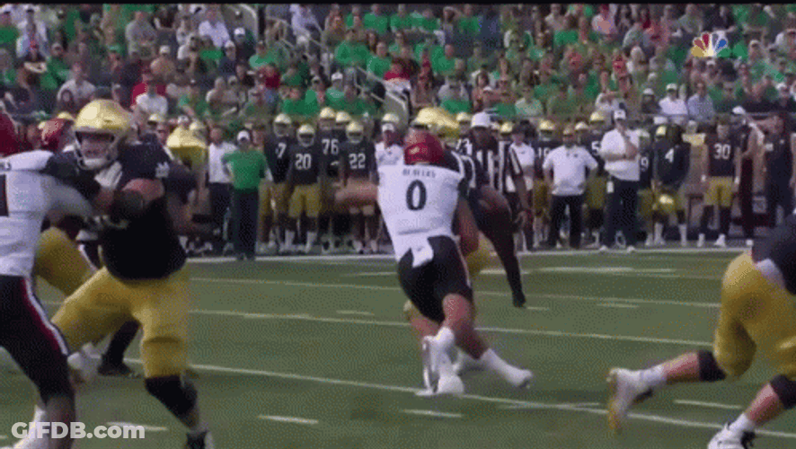 Sauce Gardner Rolling Into End Zone GIF