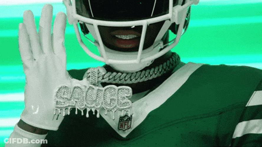 Sauce Gardner Showing His Necklace GIF