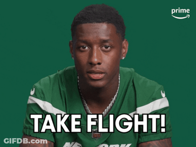 Sauce Gardner Take Flight GIF