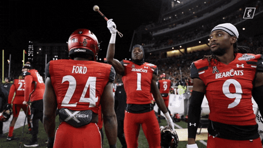 Sauce Gardner Waving Bass Drum Mallet GIF