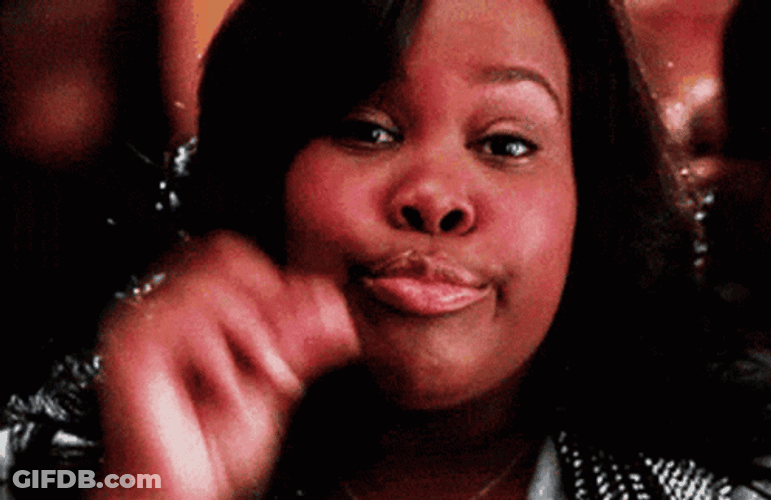 Saucy Amber Riley Finger Snap GIF