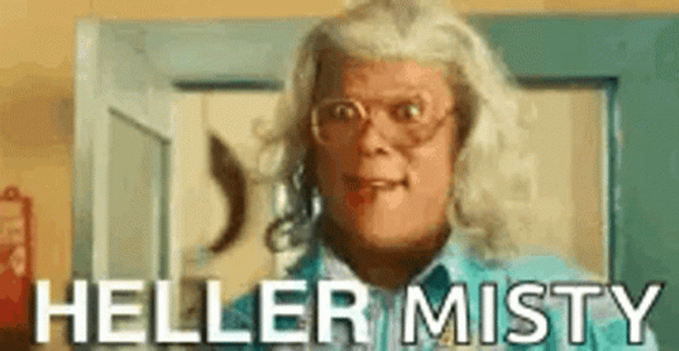 Saucy Madea Heller Misty Shaking Shoulder GIF