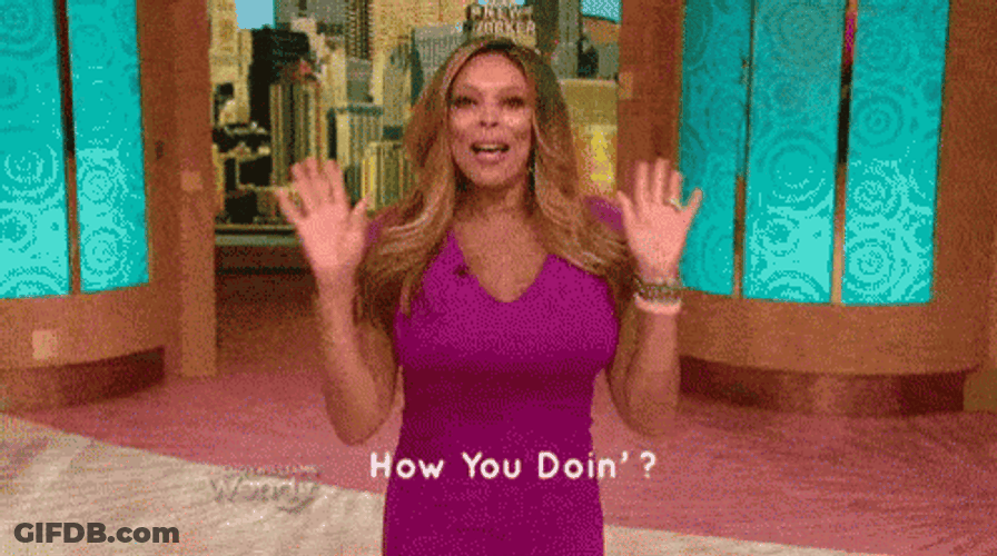 Saucy Wendy Williams How You Doing GIF
