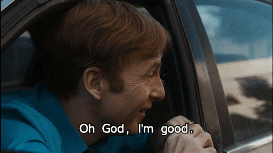 Saul Goodman Looking Out Window I'm Good GIF