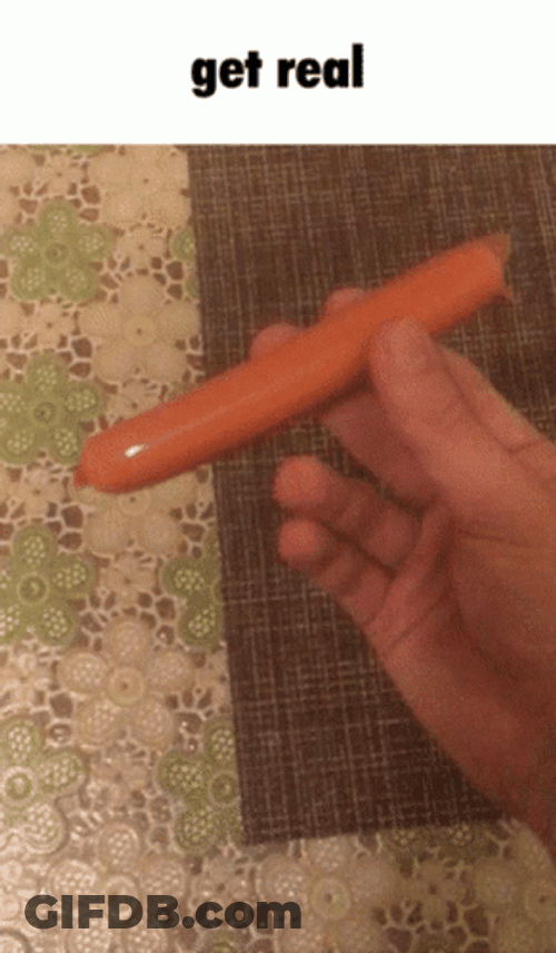 Sausage Hand Trick GIF