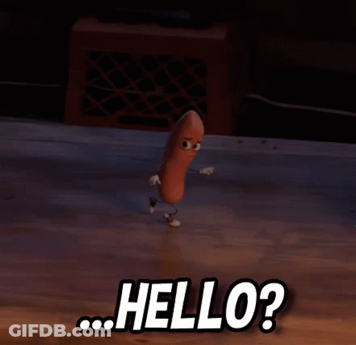 Sausage Party Freeze Hello GIF