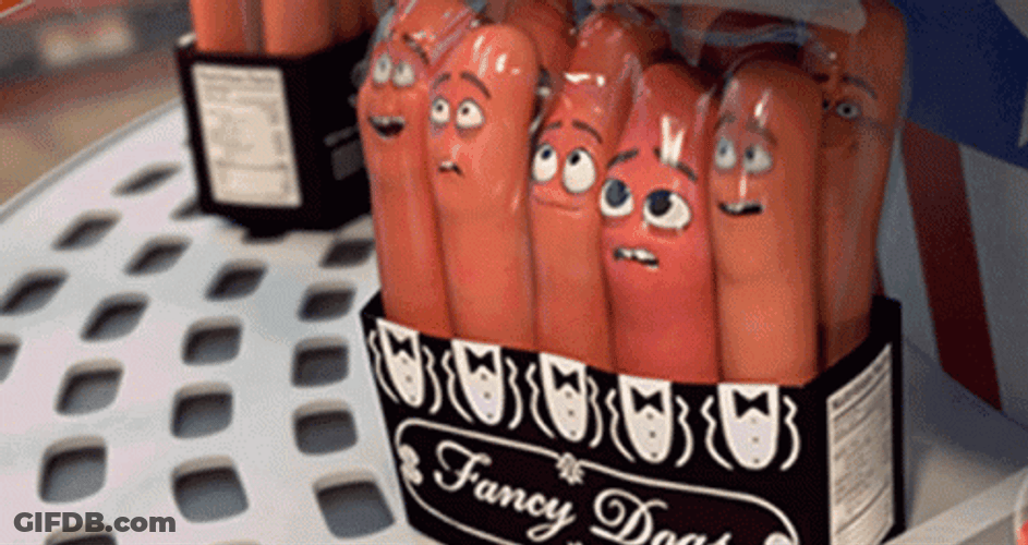Sausage Party Getting Picked Up GIF