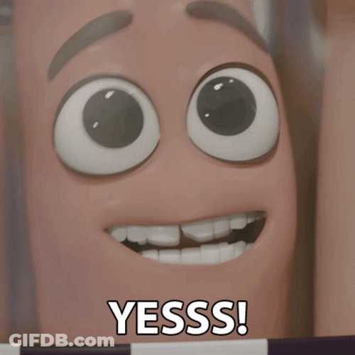 Sausage Party Yesss Yes Barry GIF