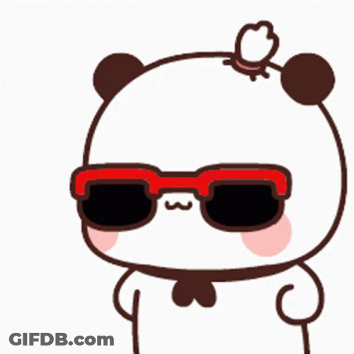 Savage White Bear Cartoon GIF