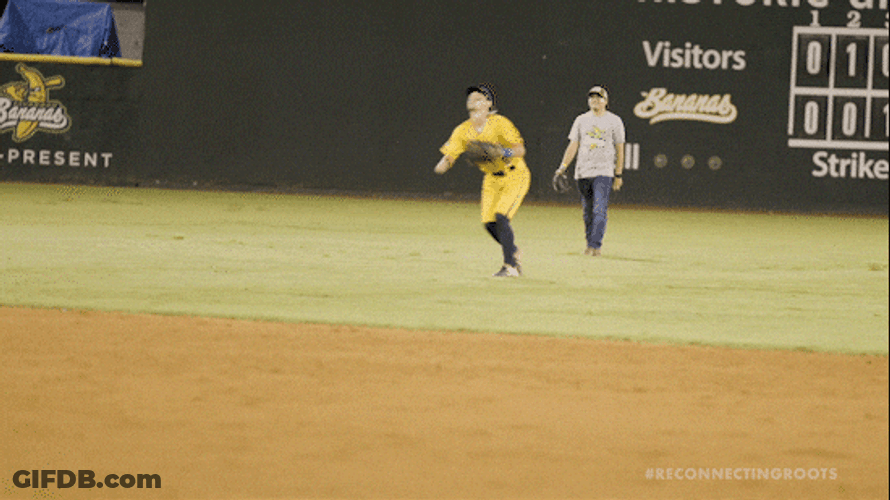 Savannah Bananas Fair Catch GIF
