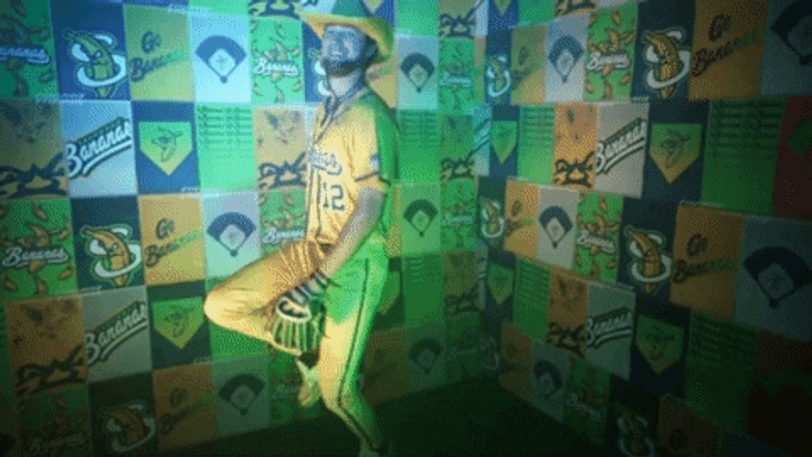 Savannah Bananas Reverse Walking GIF