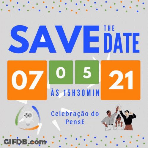 Save The Date Countdown 21St GIF