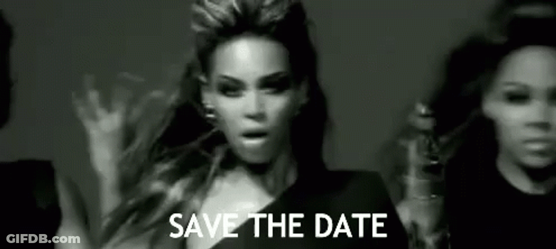 Save The Date Dancing Beyonce GIF