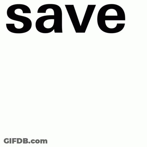 Save The Date Domino Effect GIF