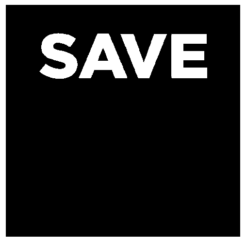 Save The Date White And Black Theme GIF