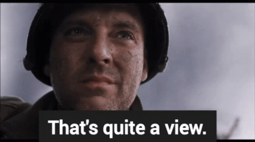 Saving Private Ryan Drinking Water GIF