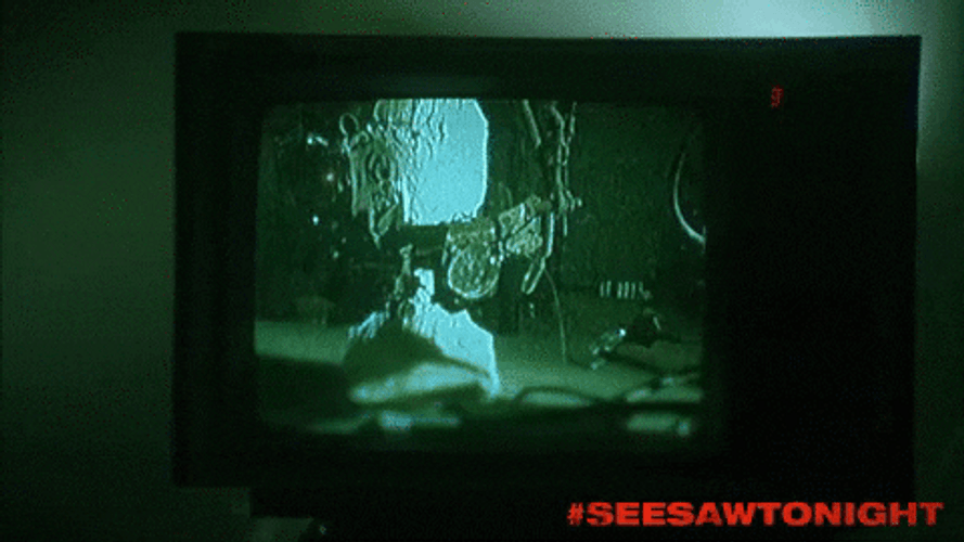 Saw The Old Saw Machine In Television GIF