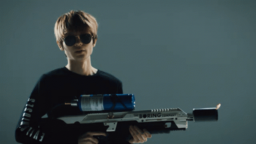 Say Hello To My Little Friend Korean Man GIF