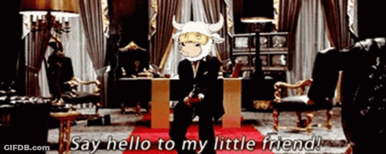 Say Hello To My Little Friend Zatch Bell GIF