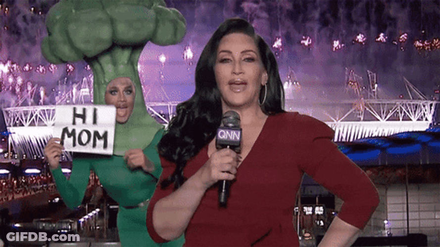 Say Hi To Your Mother For Me Broccoli GIF