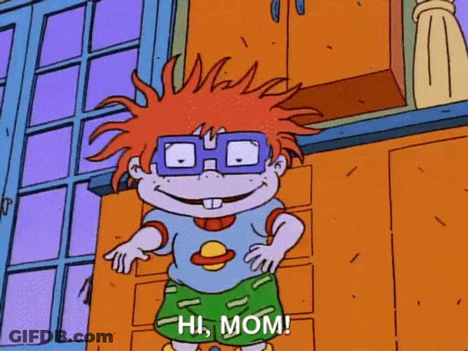Say Hi To Your Mother For Me Chuckie Finster GIF