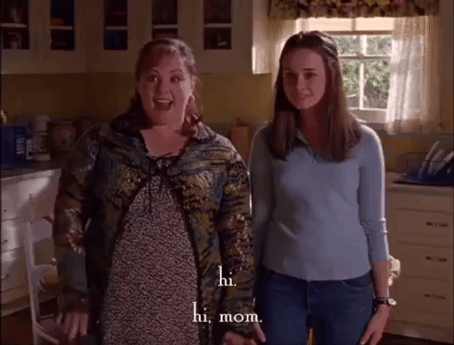 Say Hi To Your Mother For Me Gilmore Girls GIF