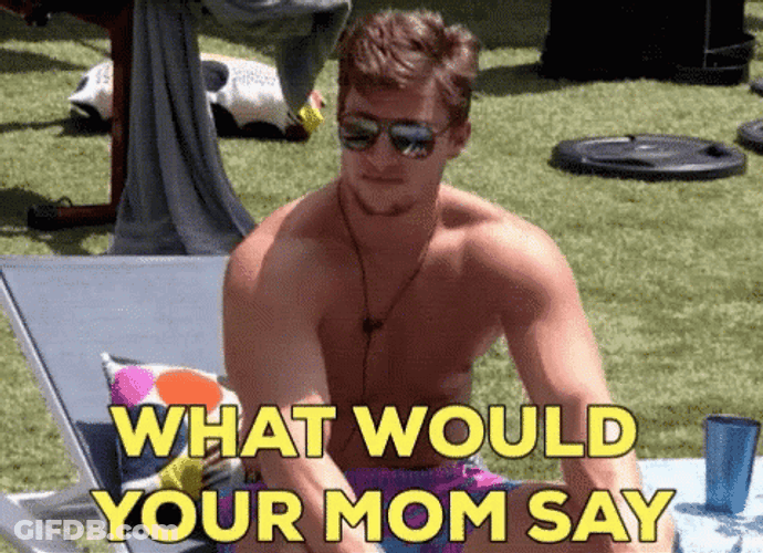 Say Hi To Your Mother For Me Handsome Guy GIF