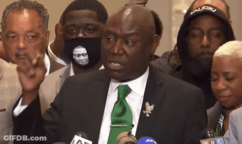 Say His Name George Floyd Attorney Ben Crump GIF