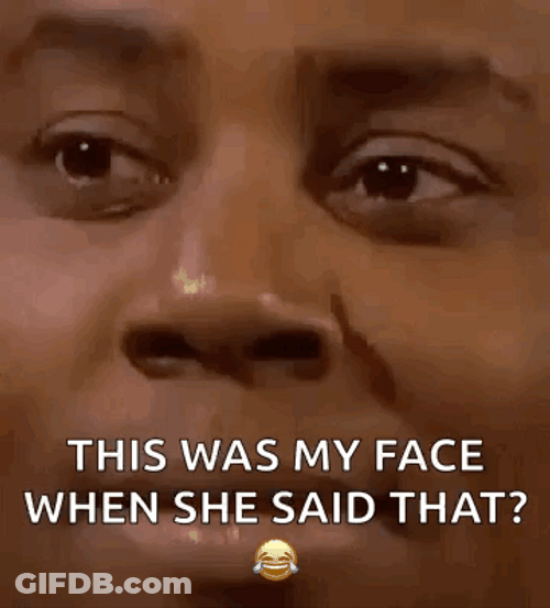 Say It To My Face Confused Man GIF