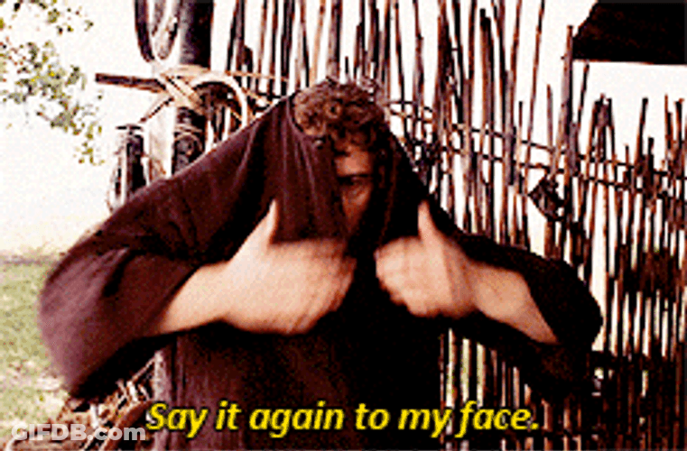 Say It To My Face Man Changing Clothes GIF
