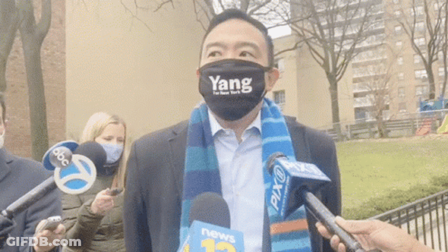 Say It To My Face Man Wearing Mask GIF
