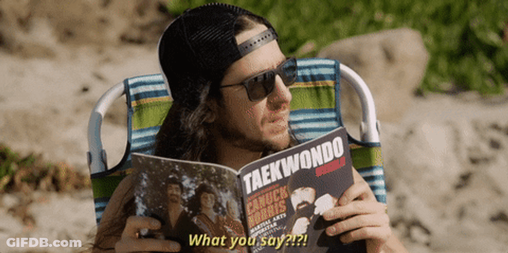 Say It To My Face Reading Brochure GIF