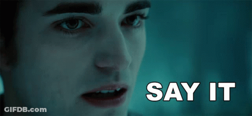Say It Words Below GIF