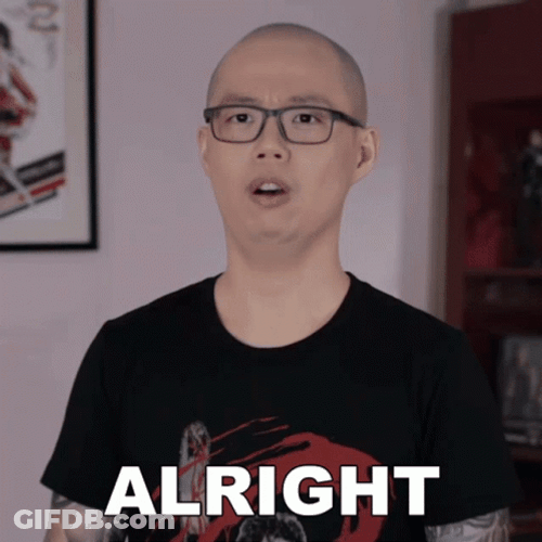 Saying Alright Chris Cantada GIF