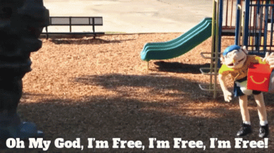 Saying Mario Oh My God Im Free GIF
