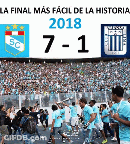 SC Vs Alianza Lima 7-1 GIF